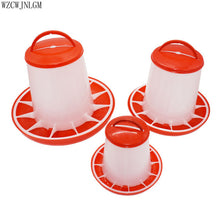 Load image into Gallery viewer, Poultry Chicken Fodder Birds Drinking Birds Diet Tools Drinking Pots Pigeon Feeder Animal Supplies 2pcs